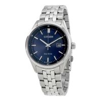 Citizen Mens Bracelet Blue Dial Eco-Drive Watch