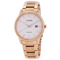 Citizen Pair Eco-Drive White Dial Mens Watch