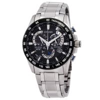 Citizen Perpetual Chrono A-T Eco-Drive Black Dial Watch