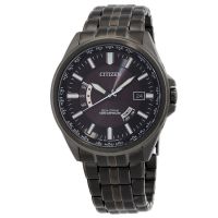 Citizen Perpetual World Time Black Dial Mens Watch