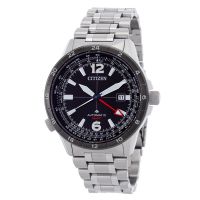 Citizen Promaster Air GMT Automatic Black Dial Mens Watch