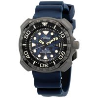 Citizen Promaster Diver Blue Dial Super Titanium Mens Watch