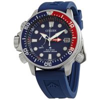 Citizen Promaster Eco-Drive Blue Dial Pepsi Bezel Mens Watch