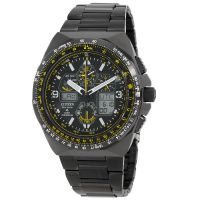 Citizen Promaster Skyhawk A-T Chronograph GMT Black Dial Mens Watch