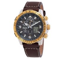Citizen Promaster Skyhawk A-T Perpetual Alarm World Time Chronograph Mens Watch