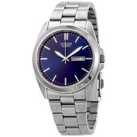 Citizen Quartz Blue Dial Stainless Steel Mens Watch