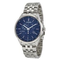 Citizen Sapphire Collection Eco-Drive Chronograph Blue Dial Mens Watch