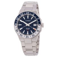 Citizen Series8 880 GMT Automatic Blue Dial Mens Watch