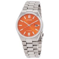 Citizen Tsuyosa Automatic Orange Dial Mens Watch