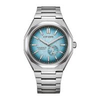Citizen Zenshin 60 Automatic Light Blue Dial Mens Watch