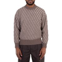 Emporio Armani Crew-Neck Jacquard Sweater