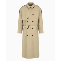 Emporio Armani Double-Breasted Trench Coat