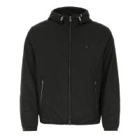 Emporio Armani Drawstring Hood Polyester Jacket