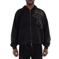 Emporio Armani Embellished Zip-Up Jacket