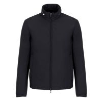 Emporio Armani Essentials Full-Zip Nylon Jacket with Stowaway Hood