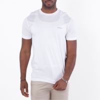 Emporio Armani Logo Print Lyocell-Blend T-Shirt
