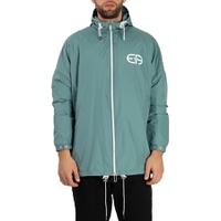 Emporio Armani Mens Logo Print Hooded Blouson Jacket
