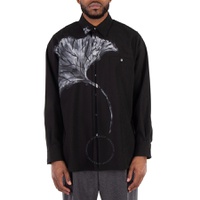 Emporio Armani Nature Print Woven Shirt