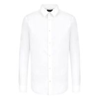 Emporio Armani Stretch Nylon-Blend Long-Sleeved Shirt