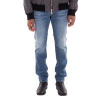 Emporio Armani Veining J06 Slim-Fit Denim Jeans