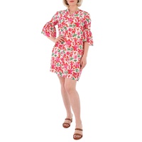 Essentiel Antwerp Essentiel Ladies Pink Sleeved Shirt Dress