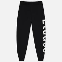 Etudes Black Tempera Logo Sweatpants