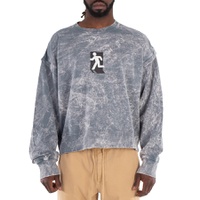 Etudes Marathon Runner Print Washed Sweatshirt