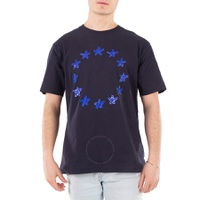 Etudes Stars Print Regular Cotton T-Shirt