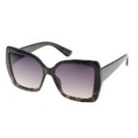 French Connection FC 23 145 EMB BLK Smoke Cat Eye Ladies Sunglasses