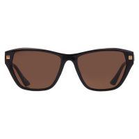 French Connection FC 23 56 EMB BLK Brown Cat Eye Ladies Sunglasses