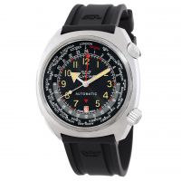 Glycine Airman SST GMT Automatic Black Dial Mens Watch