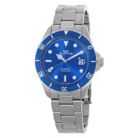 Glycine Combat Quartz Blue Dial Mens Watch