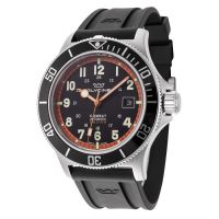 Glycine Combat Sub Automatic Black Dial Mens Watch