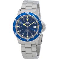 Glycine Combat Sub Automatic Blue Dial Mens Watch