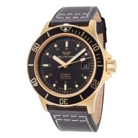 Glycine Combat Sub Automatic Charcoal Dial Mens Watch