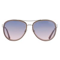 Guess Factory Smoke Pilot Ladies Sunglasses