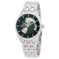 Hamilton Jazzmaster Open Heart Automatic Green Dial Mens Watch
