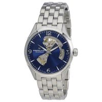 Hamilton Jazzmaster Automatic Open Heart Blue Dial Mens Watch
