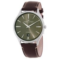 Hamilton Jazzmaster Thinline Automatic Green Dial Mens Watch