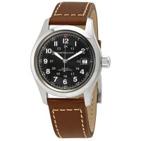 Hamilton Khaki Automatic Black Dial Mens Watch