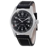 Hamilton Khaki Field Automatic Black Dial Mens Watch