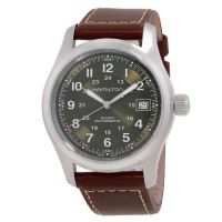 Hamilton Khaki Field Automatic Green Dial Mens Watch