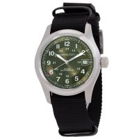 Hamilton Khaki Field Automatic Green Dial Mens Watch