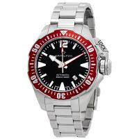 Hamilton Khaki Navy Automatic Black Dial Mens Watch
