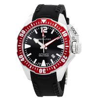 Hamilton Khaki Navy Frogman Automatic Black Dial Mens Watch