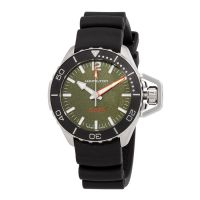 Hamilton Khaki Navy Frogman Automatic Green Dial Mens Watch