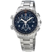 Hamilton Khaki X-Wind Quartz Blue Dial Mens Watch