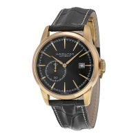 Hamilton Railroad Small Seconds Black Dial Mens Watch
