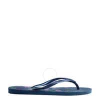 Havaianas Slim Organic Comfy Flip Flops In Blue