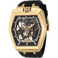 Invicta Akula Hand Wind Black Dial Mens Watch